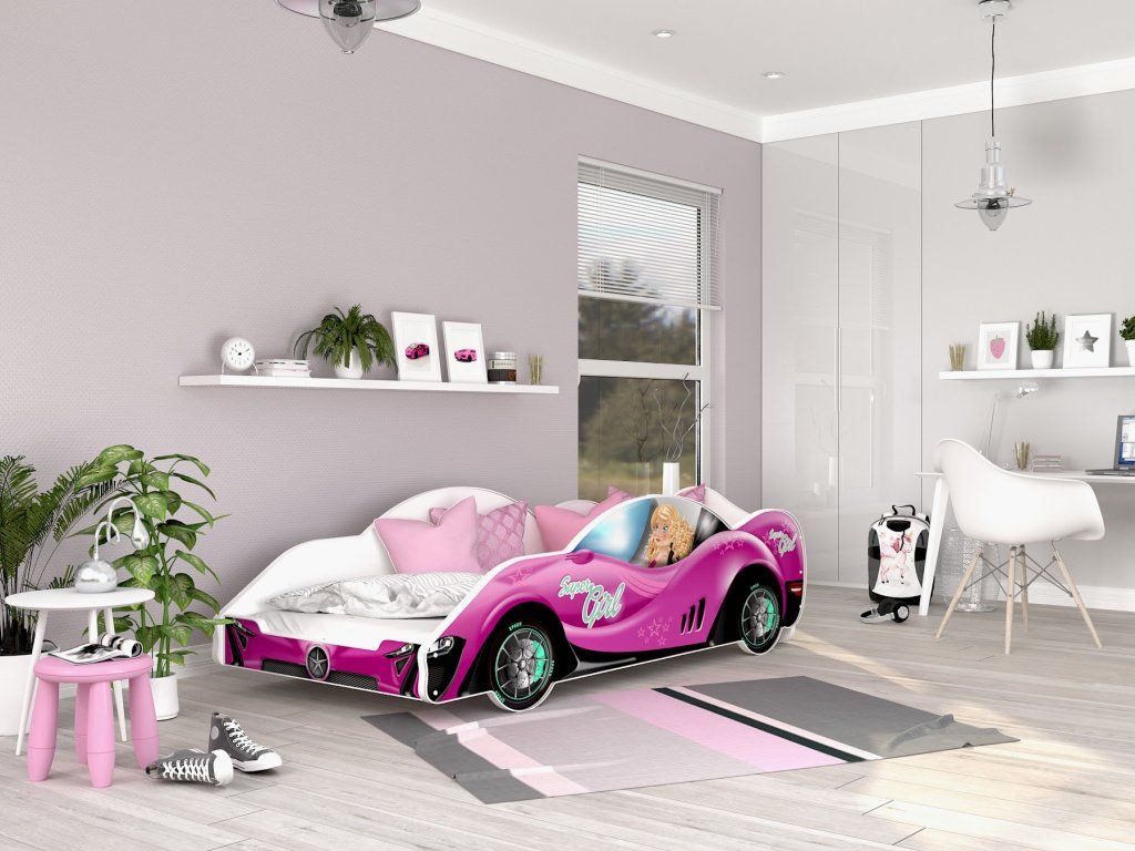 Detská posteľ AUTO 180x90 cm – Vzor 6