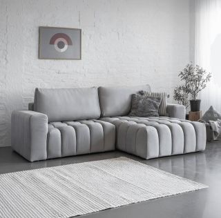 ✨ Minimalizmus, pohodlie a dizajnový akcent v jednom – to je rozkladacia rohová sedačka BOLLI. S nadčasovým tvarom a...
