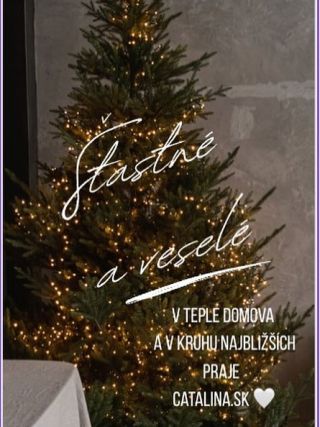 Šťastné a veselé Vianoce Vám praje Catalina.sk